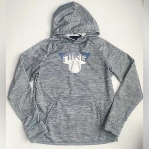 NWT Nike Gray Baseball Hoodie